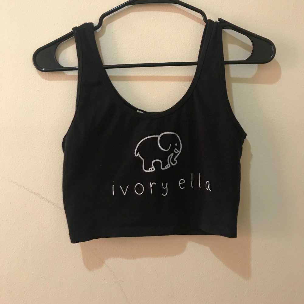 *IVORY ELLA* Cropped Tank